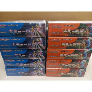 ポケモンカードゲーム未来の一閃古代の咆哮各5BOX 合計10BOXの通販 by ...