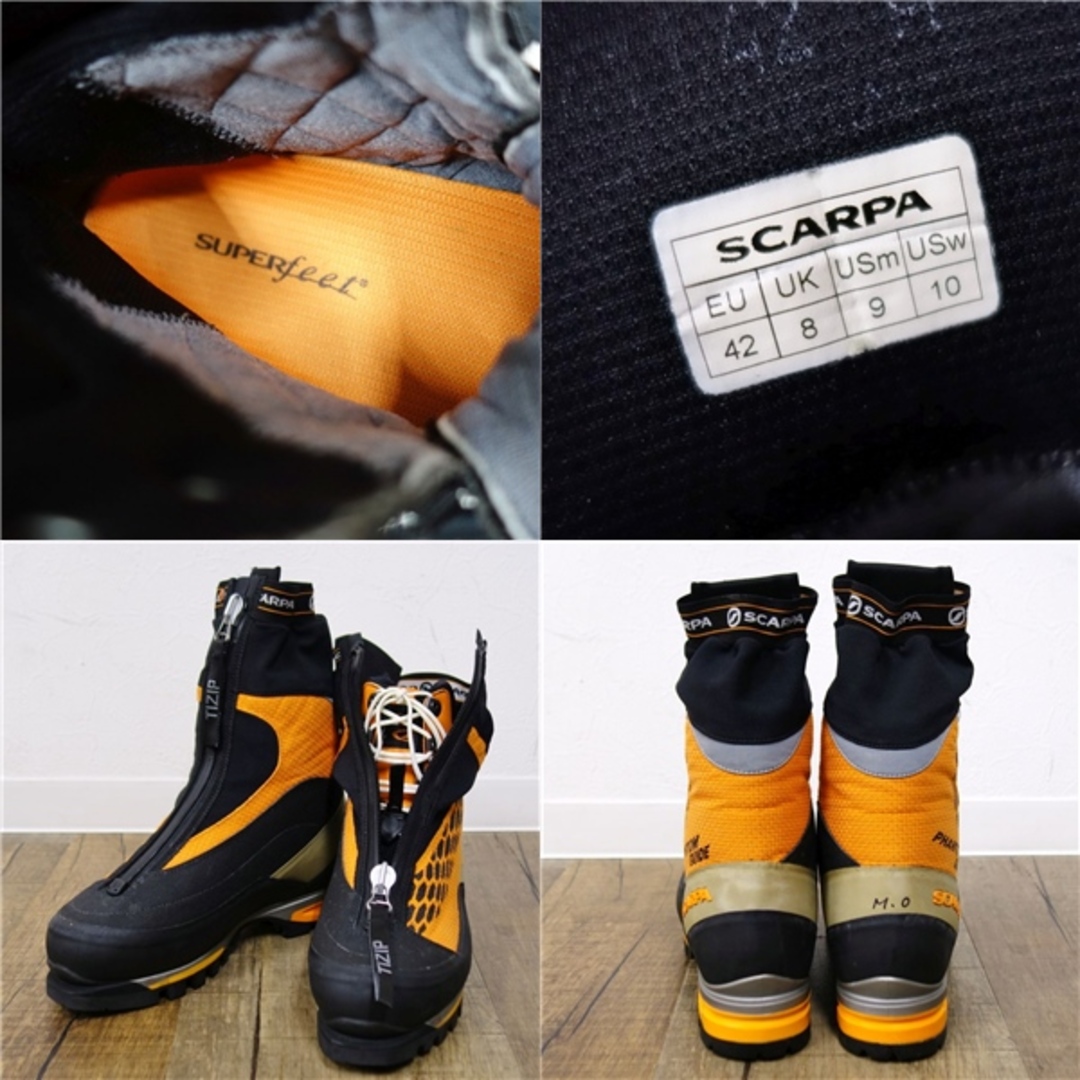 SCARPA(スカルパ)の極美品 スカルパ SCARPA PHANTOM GUIDE ファントムガイド EU42 26.7cm相当 アルパイン ブーツ 登山靴 雪山 冬山 アウトドア  スポーツ/アウトドアのアウトドア(登山用品)の商品写真