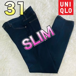 ユニクロ(UNIQLO)のユニクロ メンズ スリム ジーンズ 31インチ(デニム/ジーンズ)