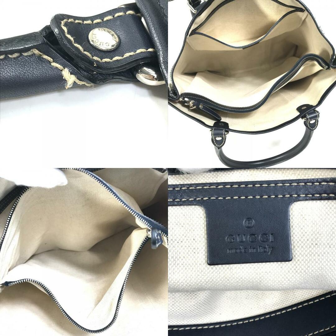 Gucci(グッチ)のグッチ GUCCI 223668 GG カバン  トートバッグ GGスプリームキャンバス ネイビー メンズのバッグ(トートバッグ)の商品写真