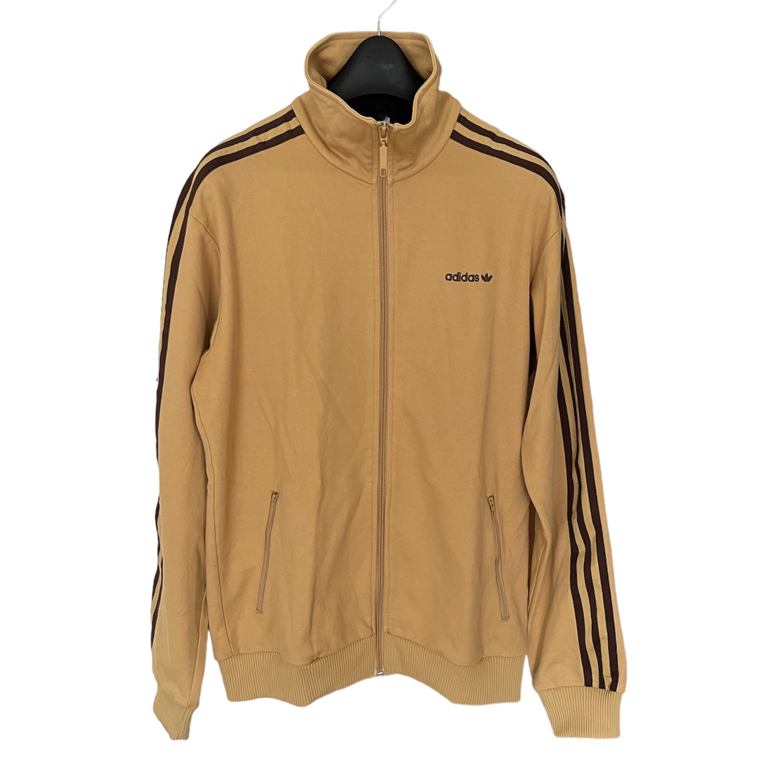 Originals(adidas) - 希少 万国旗タグ 80s adidas ベージュ×ブラウン
