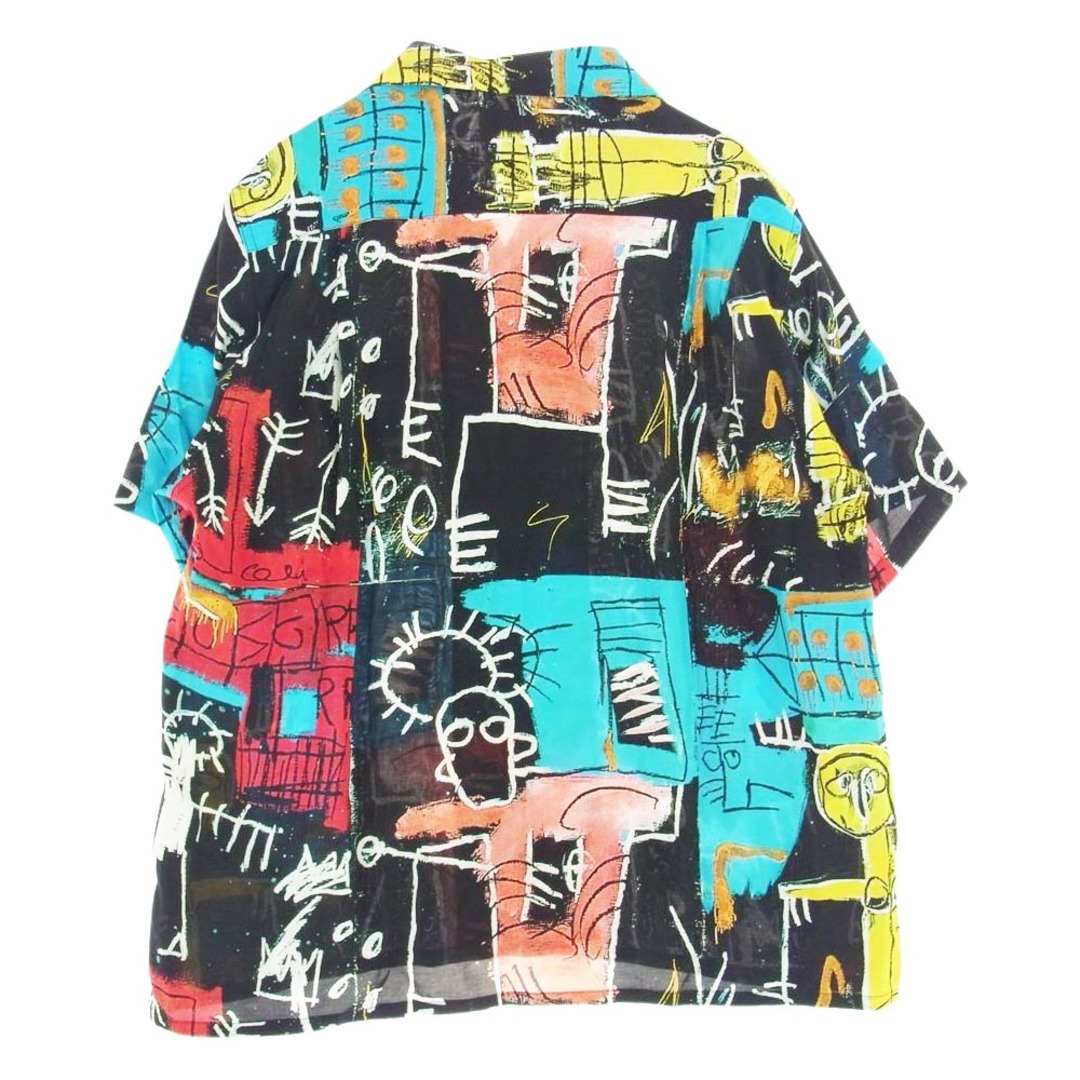 WACKO MARIA ワコマリア 半袖シャツ 22SS JEAN-MICHEL BASQUIAT HAWAIIAN  SHIRT×ジャンミシェルバスキア ハワイアンシャツ 半袖シャツ マルチカラー系 S【中古】