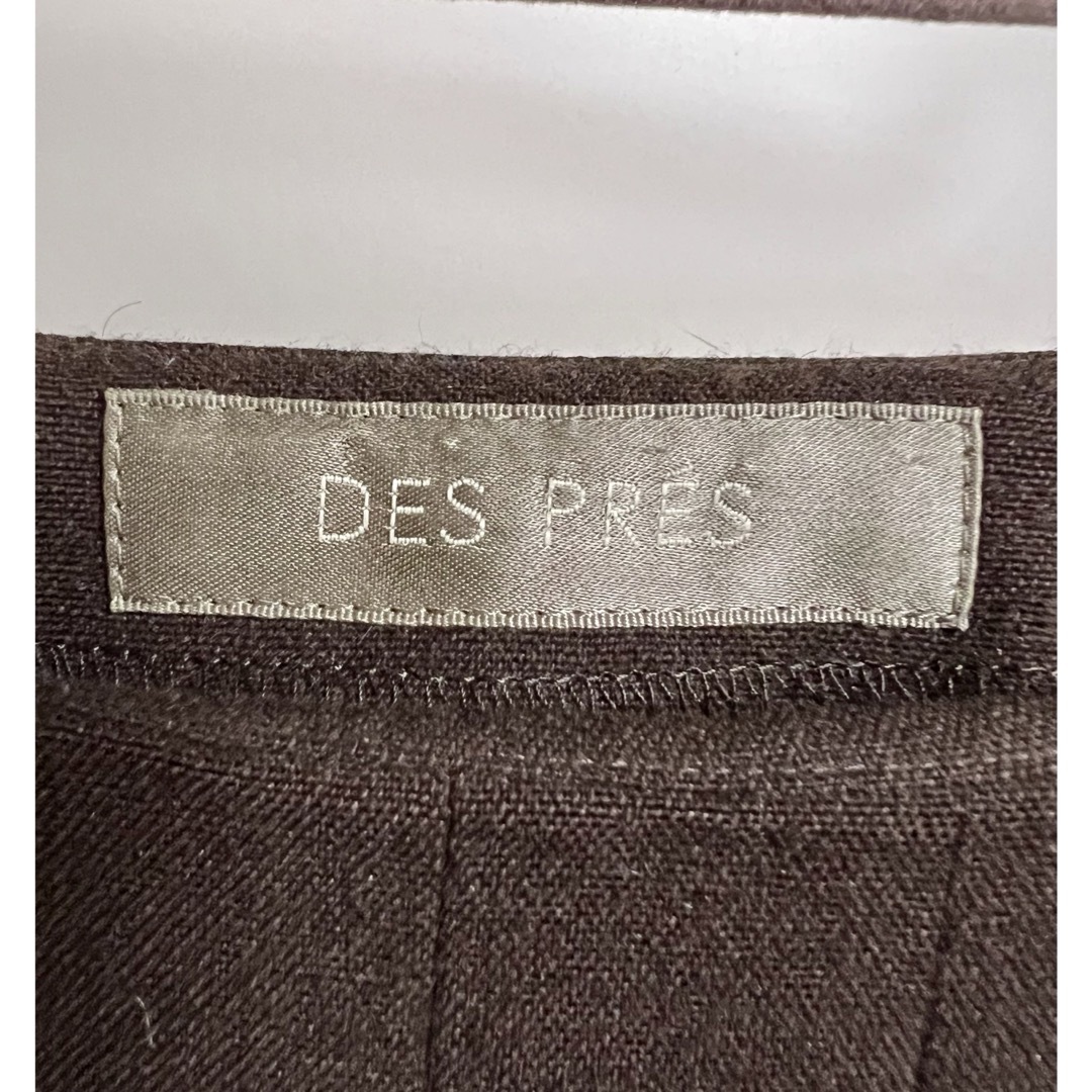 DES PRES(デプレ)の⭐️値下げ⭐️トゥモローランド　デプレブラウス　ブラウン レディースのトップス(シャツ/ブラウス(長袖/七分))の商品写真