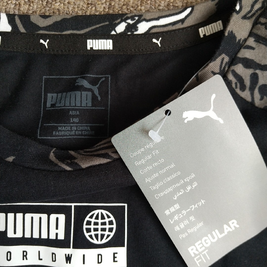 PUMA(プーマ)のPUMA 140 キッズ/ベビー/マタニティのキッズ服男の子用(90cm~)(Tシャツ/カットソー)の商品写真