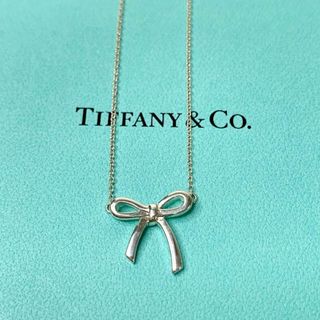 Tiffany & Co. - TIFFANY&Co. ティファニー ボウ リボン ネックレス