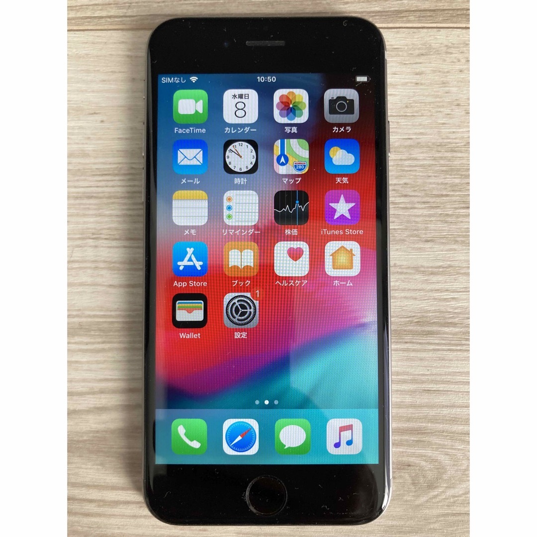 iPhone(アイフォーン)の【再値下げ】iPhone 6 Space Gray 16 GB SIMフリー スマホ/家電/カメラのスマートフォン/携帯電話(スマートフォン本体)の商品写真