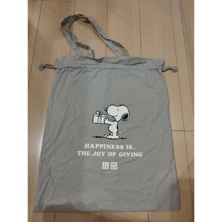 ユニクロ(UNIQLO)のユニクロ　スヌーピートートバッグ(キャラクターグッズ)