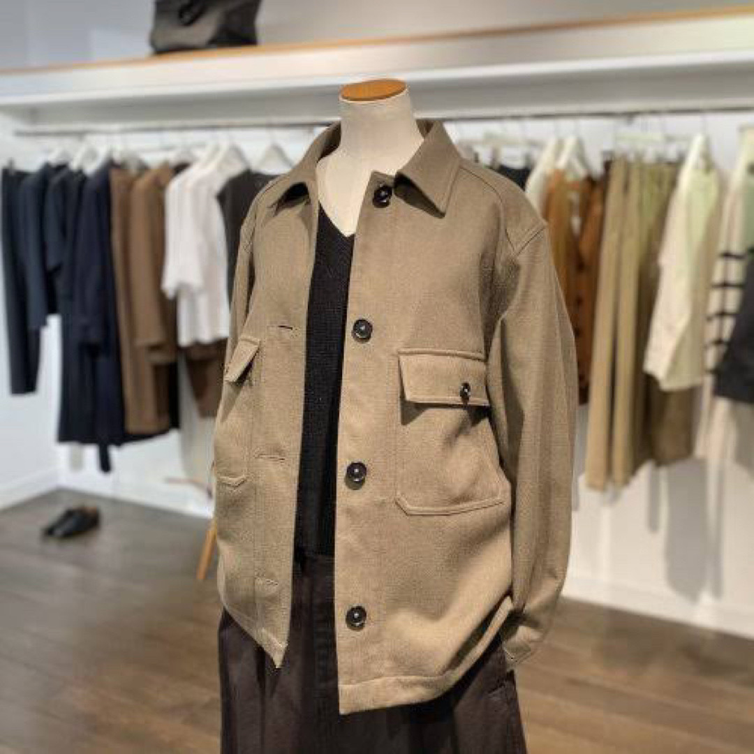 【MHL】595-0225505 WOOL COTTON DRILL ジャケット