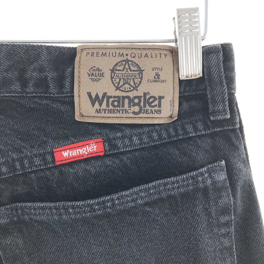 Wrangler(ラングラー)の古着 ラングラー Wrangler ブラックデニムパンツ メンズw31 /taa002296 メンズのパンツ(デニム/ジーンズ)の商品写真