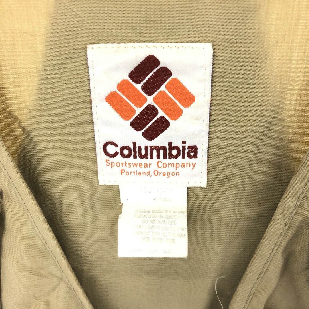 Columbia(コロンビア)の古着 70年代 コロンビア Columbia イエローストーンタグ フィッシングベスト メンズXL ヴィンテージ /eaa387046 メンズのトップス(ベスト)の商品写真