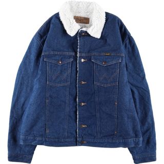 ラングラー(Wrangler)の古着 ラングラー Wrangler デニムボア ランチコート メンズXL /eaa388248(Gジャン/デニムジャケット)