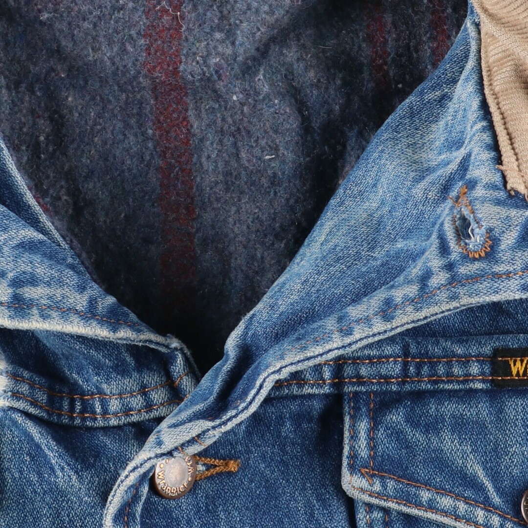 Wrangler(ラングラー)の古着 90年代 ラングラー Wrangler デニムジャケット Gジャン USA製 メンズXL ヴィンテージ /eaa388249 メンズのジャケット/アウター(Gジャン/デニムジャケット)の商品写真