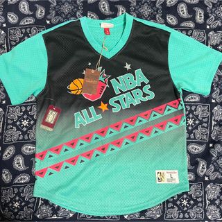 ミッチェルアンドネス(MITCHELL & NESS)の新品激レア ミッチェルアンドネス NBAオールスター ユニフォーム L(Tシャツ/カットソー(半袖/袖なし))