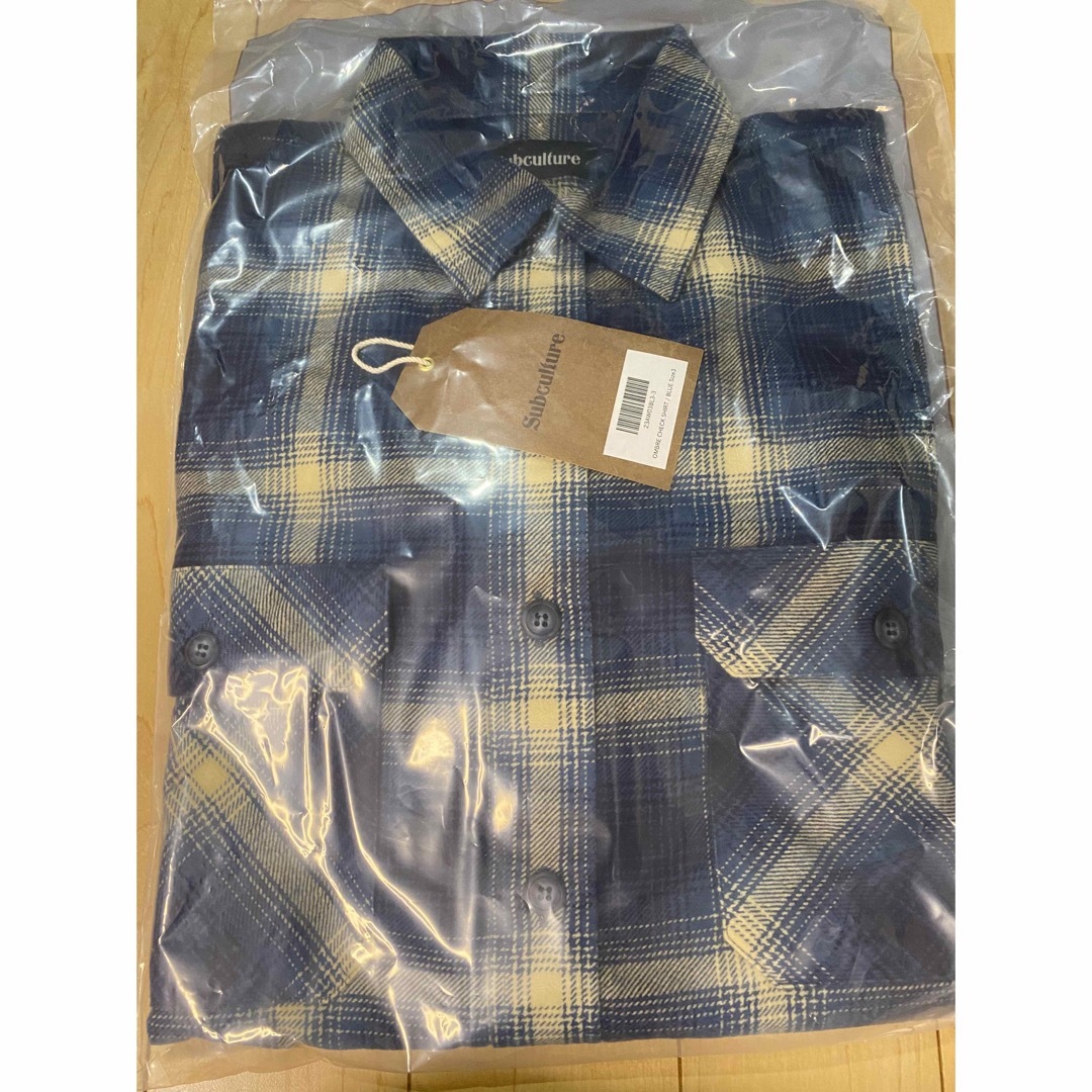 subculture ombre check shirt size 3