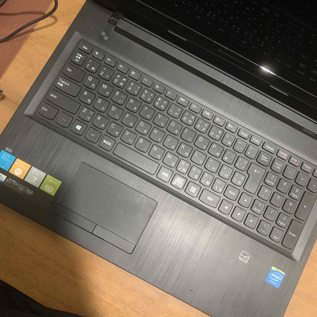 Lenovo(レノボ)のLenovo  PC ノートパソコン  黒 スマホ/家電/カメラのPC/タブレット(ノートPC)の商品写真