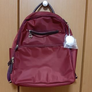 カナナプロジェクト(Kanana project)のオリビア様専用　新品　未使用　カナナプロジェクト　リュック　バックパック　レッド(リュック/バックパック)