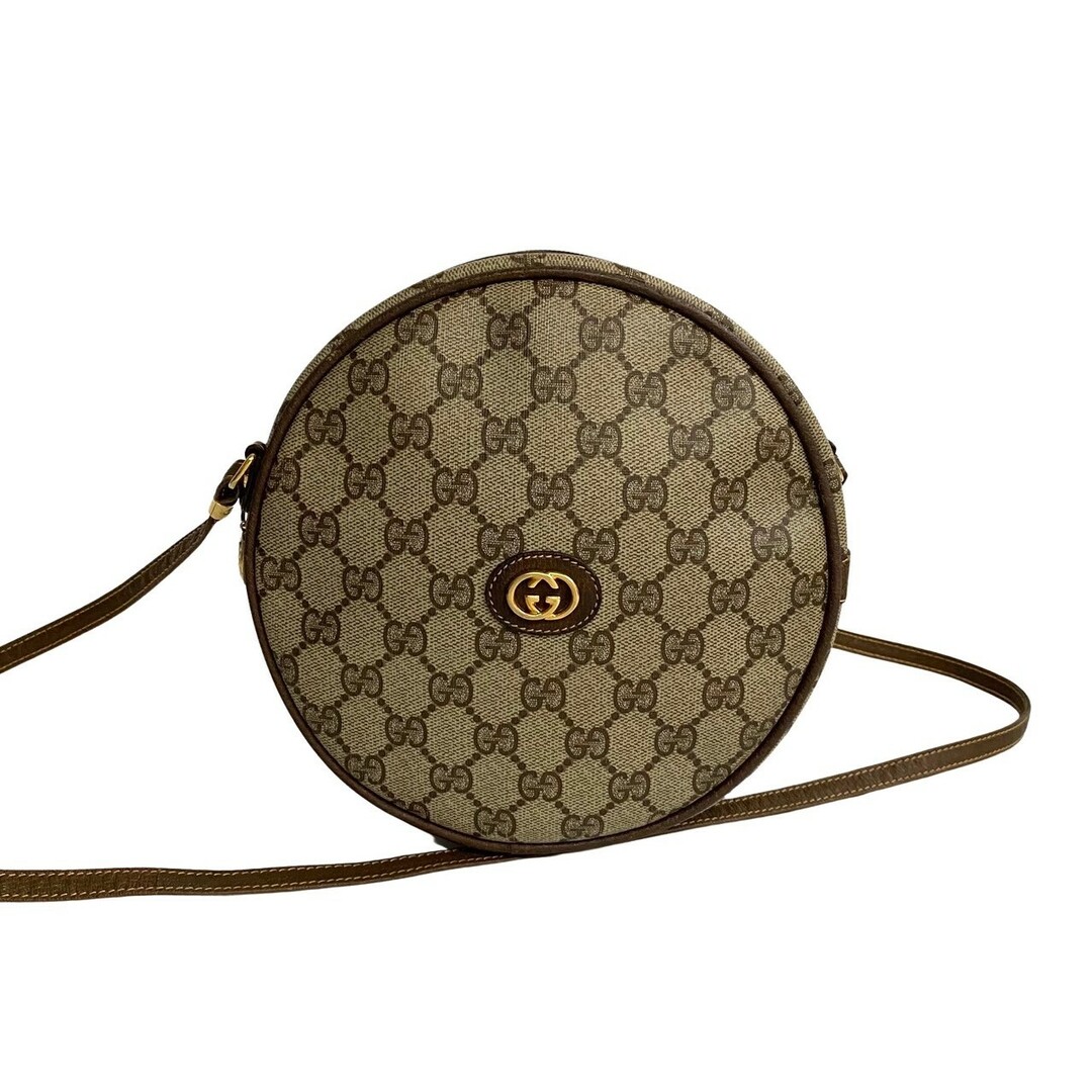 Gucci - 極 美品 保存袋付 GUCCI グッチ オールドグッチ GG ロゴ 金具