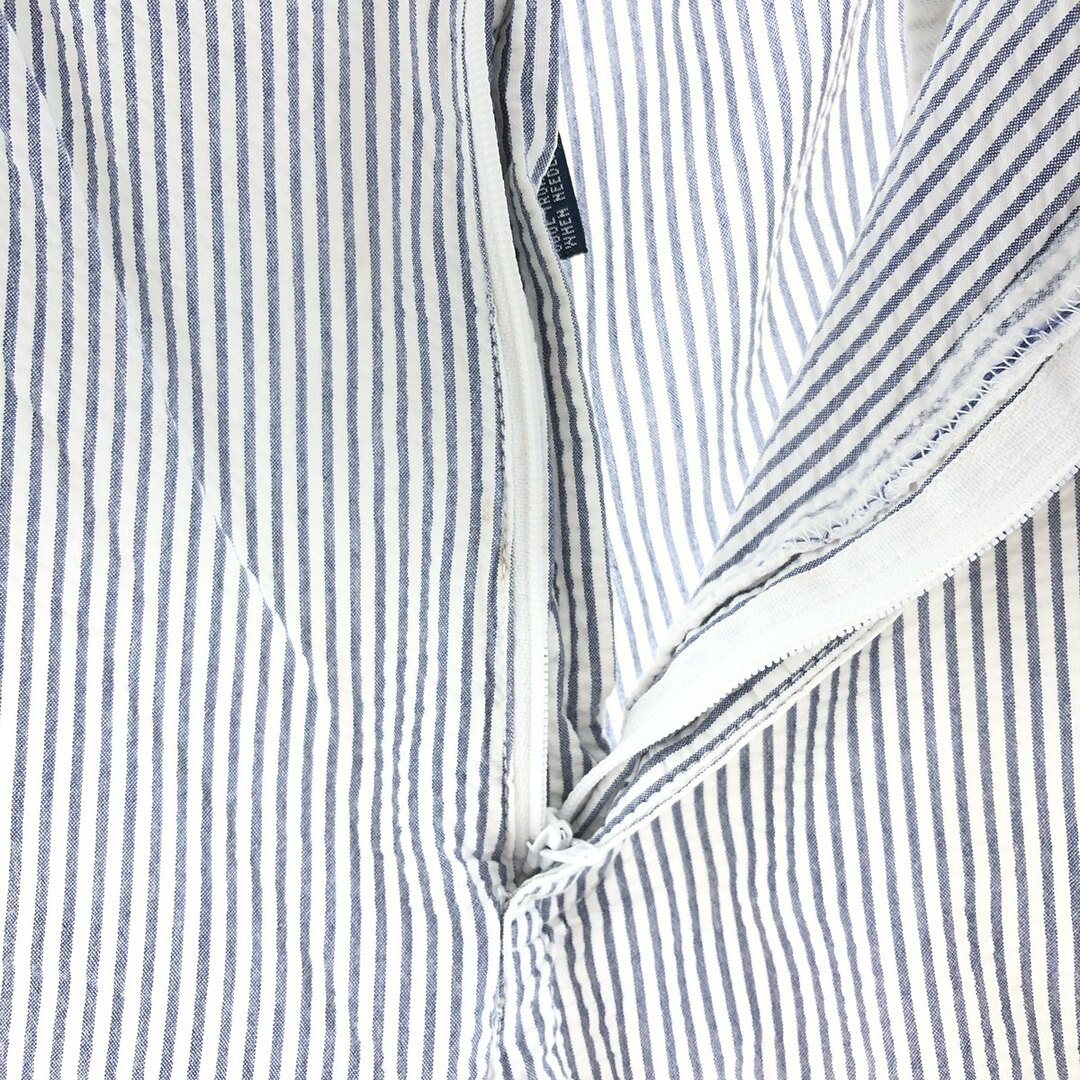 Ralph Lauren(ラルフローレン)の古着 ラルフローレン Ralph Lauren POLO by Ralph Lauren ANDREW PANT ストライプ柄 ツータック コットン スラックスパンツ メンズw36 /taa000539 メンズのパンツ(スラックス)の商品写真