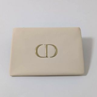 クリスチャンディオール(Christian Dior)の新品未使用！ Dior ディオール　ノベルティ アイボリー ポーチ(ポーチ)