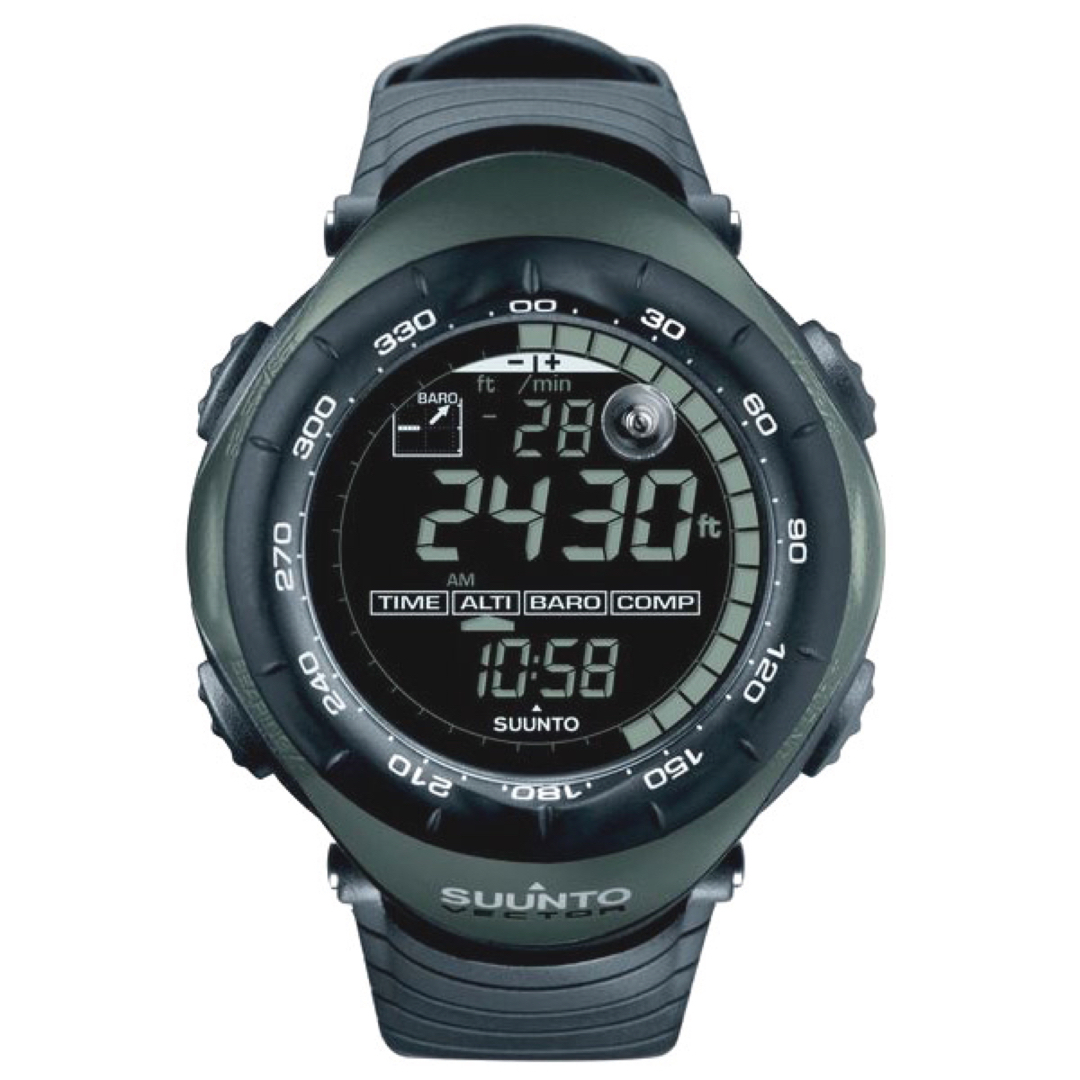 ☆未使用品☆ SUUNTO VECTOR ミリタリーグリーン スント ベクター