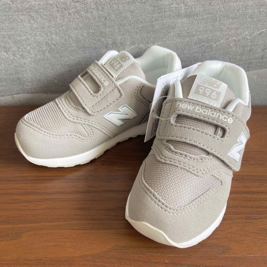 New Balance - 【新品】13センチ グレージュ ニューバランス