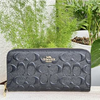 Amazon.co.jp: [コーチ] COACH 長財布 F53834 ブラック IMBLK