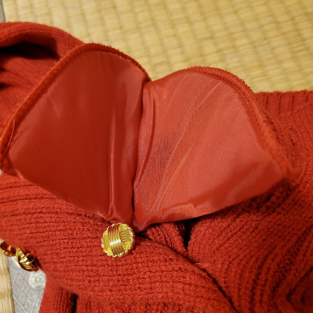 昭和レトロ　YOU VISAGE ロングニット レディースのトップス(ニット/セーター)の商品写真