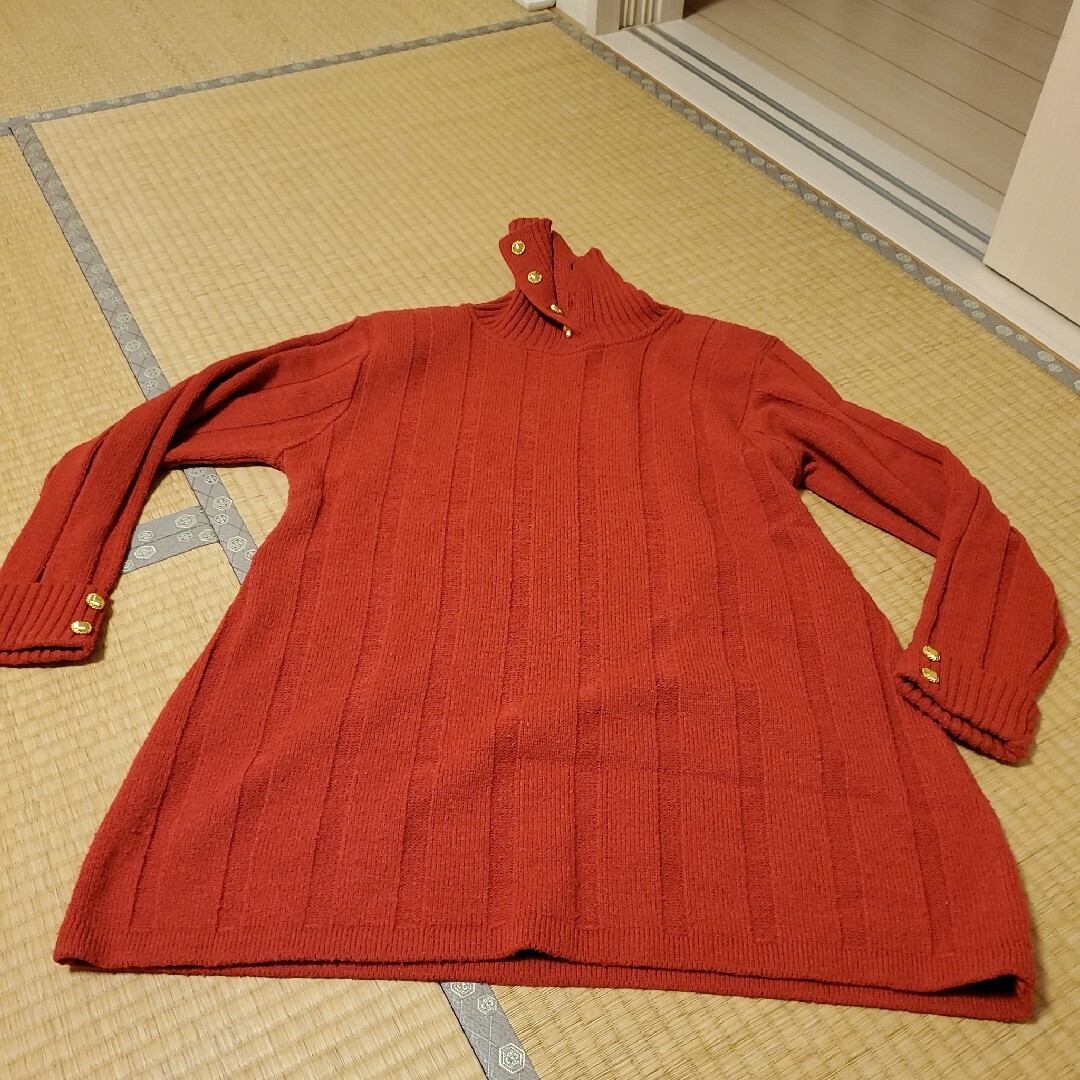 昭和レトロ　YOU VISAGE ロングニット レディースのトップス(ニット/セーター)の商品写真