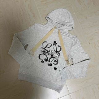 Loewe ロエベ 大きなロゴ刺繍のパーカー 男女兼用