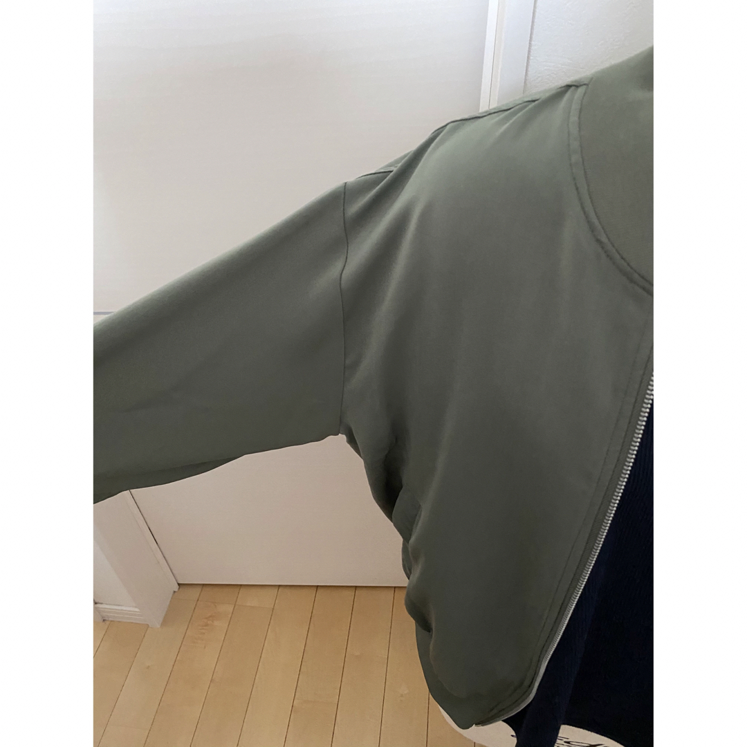 しまむら(シマムラ)のしまむら☆新品タグ付き　MA-1 ブルゾン レディースのジャケット/アウター(ブルゾン)の商品写真