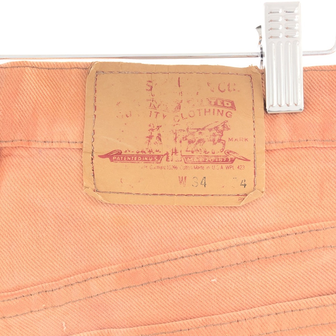 90s 日本製　LEVI'S 701XX W34 デニムパンツ