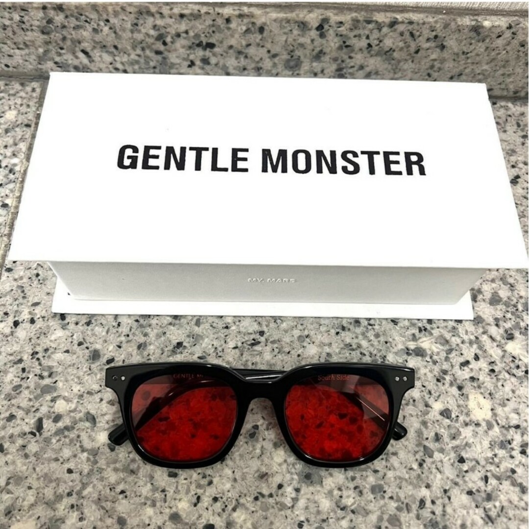 BIGBANG(ビッグバン)のジェントルモンスター サングラス 赤 メンズのファッション小物(サングラス/メガネ)の商品写真
