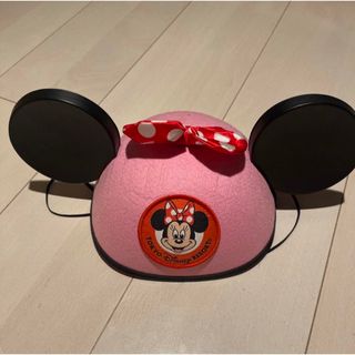 ディズニー(Disney)のディズニー 帽子 ミニー(キャラクターグッズ)