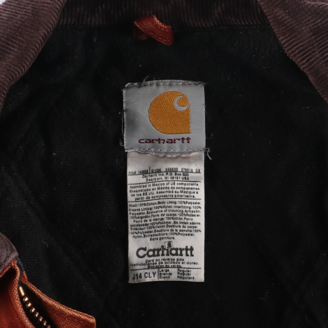 carhartt(カーハート)の古着 カーハート Carhartt サンタフェジャケット ダックワークブルゾン メンズL /eaa388647 メンズのジャケット/アウター(その他)の商品写真