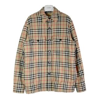 バーバリー(BURBERRY)の★BURBERRY バーバリー クラシックシャツジャケット 裏ボア ベージュ sizeXS(その他)