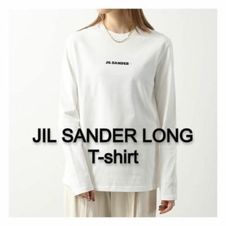 ジルサンダー(Jil Sander)の【新品未使用】 JIL SANDER ジルサンダー コットン ロゴ ロンT L(Tシャツ(長袖/七分))