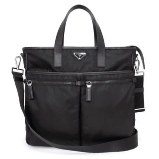 PRADA - 美品 プラダ テスート ナイロン 三角ロゴ 2WAY ビジネス ...