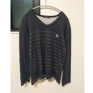 バーバリーブラックレーベル(BURBERRY BLACK LABEL)のBURBERRY BLACK LABEL ボーダーカットソー(Tシャツ/カットソー(七分/長袖))