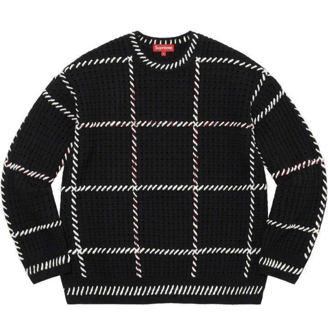 Supreme(シュプリーム)のSupreme QUILT STITCH SWEATER LARGE メンズのトップス(ニット/セーター)の商品写真