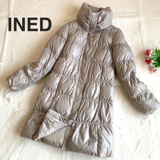 イネド(INED)の☆ 美品 ☆ INED イネド ダウンコート ダウンジャケット ダウン90% (ダウンコート)