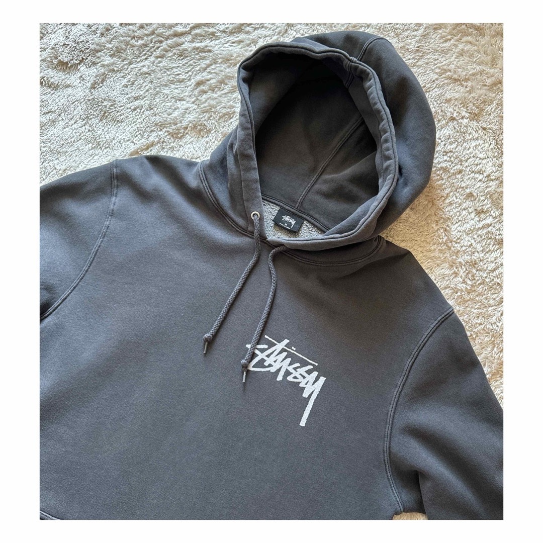 トップス未使用に近い美品✩︎Stussy★ロゴ⭐︎フードスウェット★パーカー★男女兼用