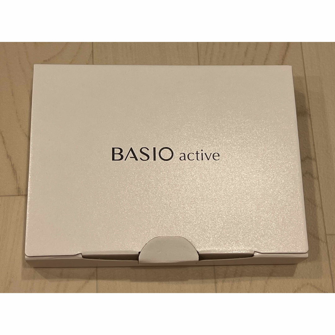 SHARP BASIO active SHG09 ネイビー