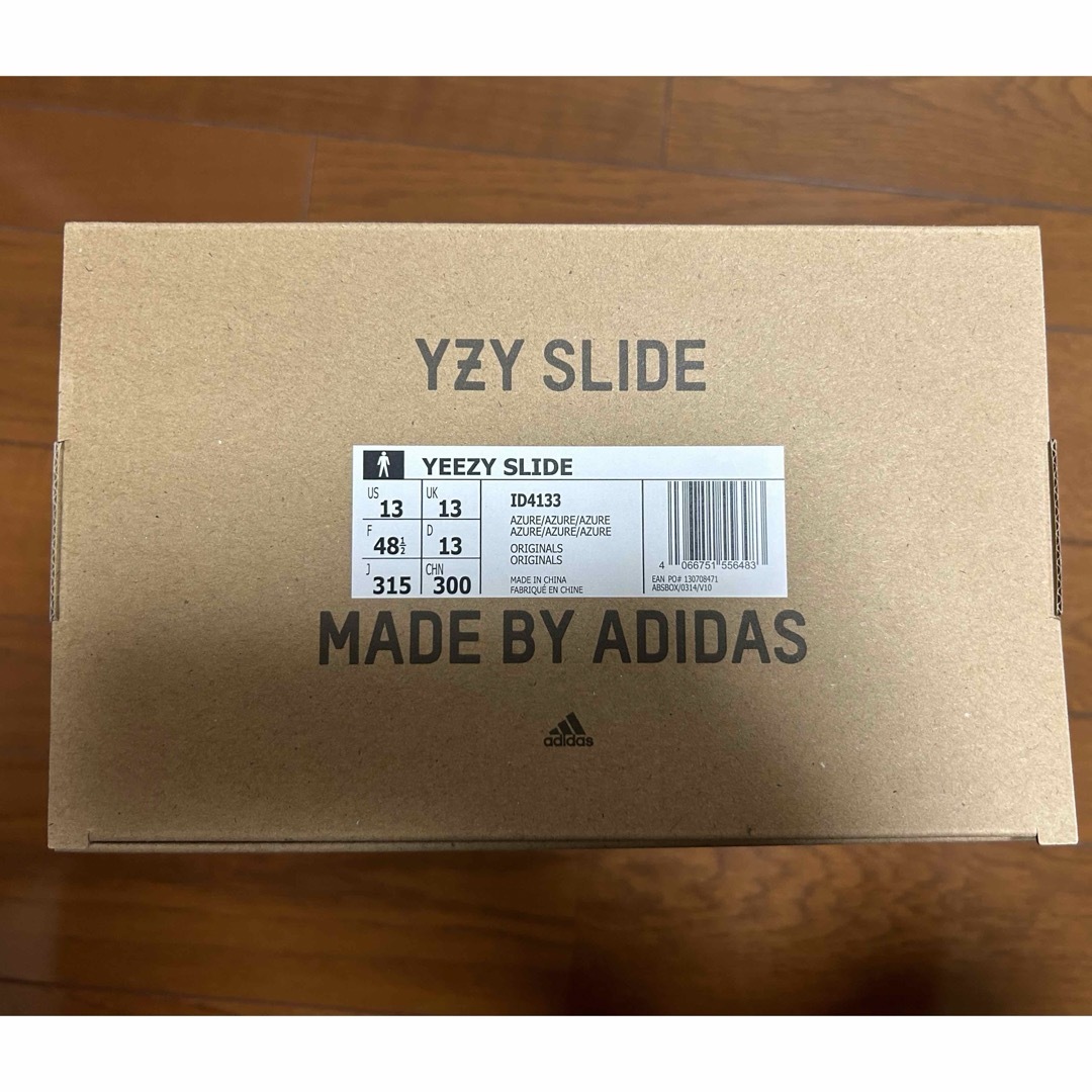 YEEZY（adidas）(イージー)のadidas YEEZY Slide "Azure" 31.5cm メンズの靴/シューズ(サンダル)の商品写真