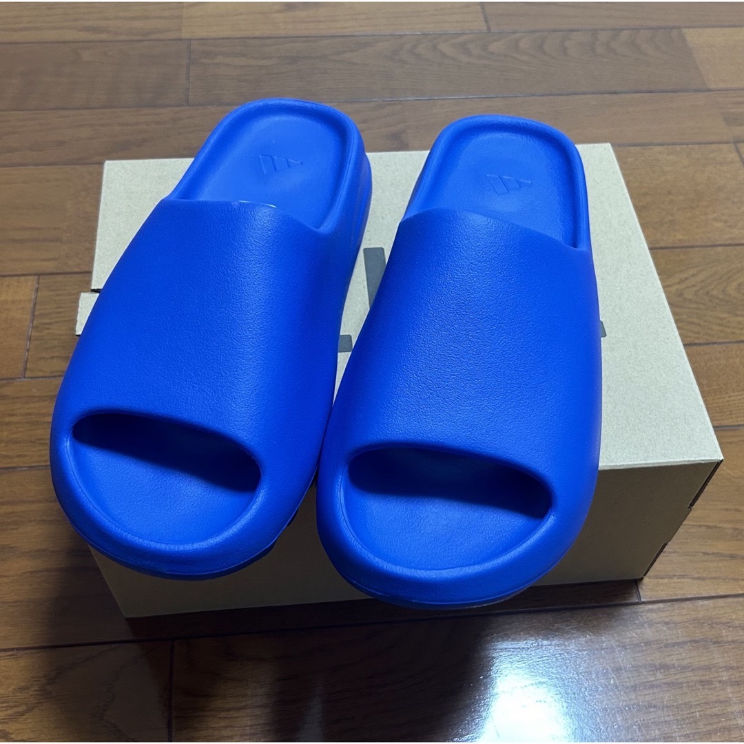 靴/シューズadidas YEEZY Slide "Azure" 31.5cm