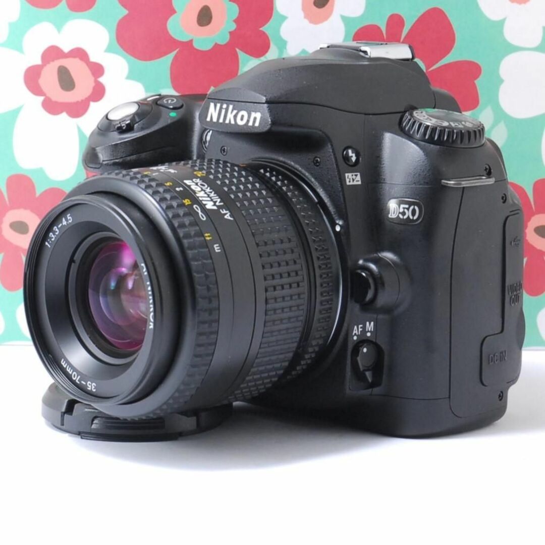 ❤初心者必見❤️スマホに送れる❤Nikon D50レンズキット❤️使いやすい❤