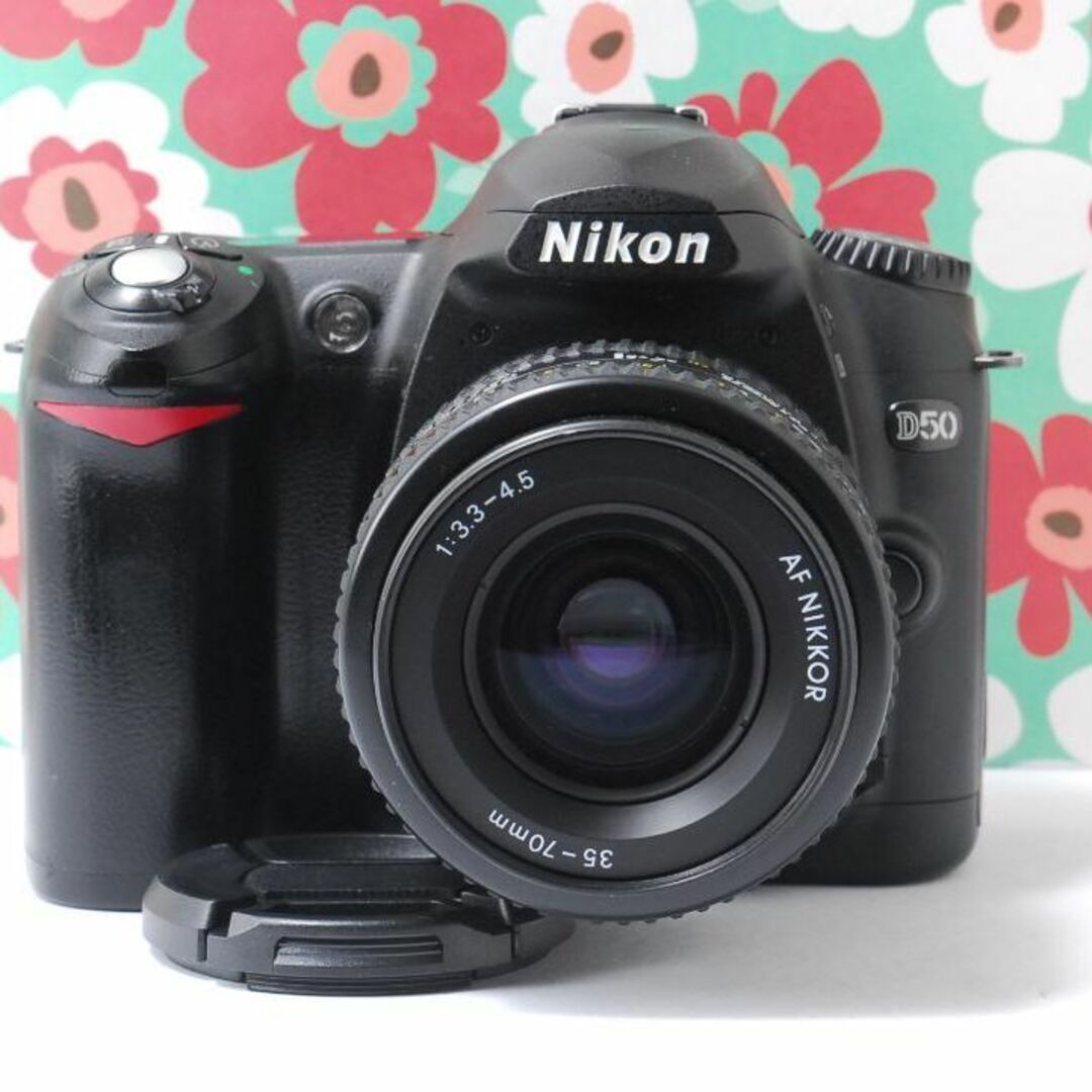 ❤初心者必見❤️スマホに送れる❤Nikon D50レンズキット❤️使いやすい❤