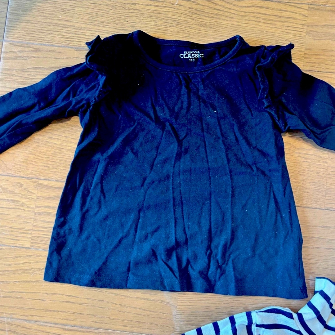 NEXT(ネクスト)の女の子　ロンT3セット　next GAP 110 キッズ/ベビー/マタニティのキッズ服女の子用(90cm~)(Tシャツ/カットソー)の商品写真