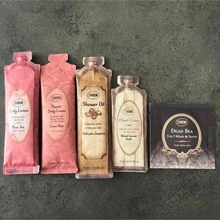 サボン(SABON)のサボン　サンプル　セット　トラベル　お試し　ボディーローション　シャワーオイル(サンプル/トライアルキット)