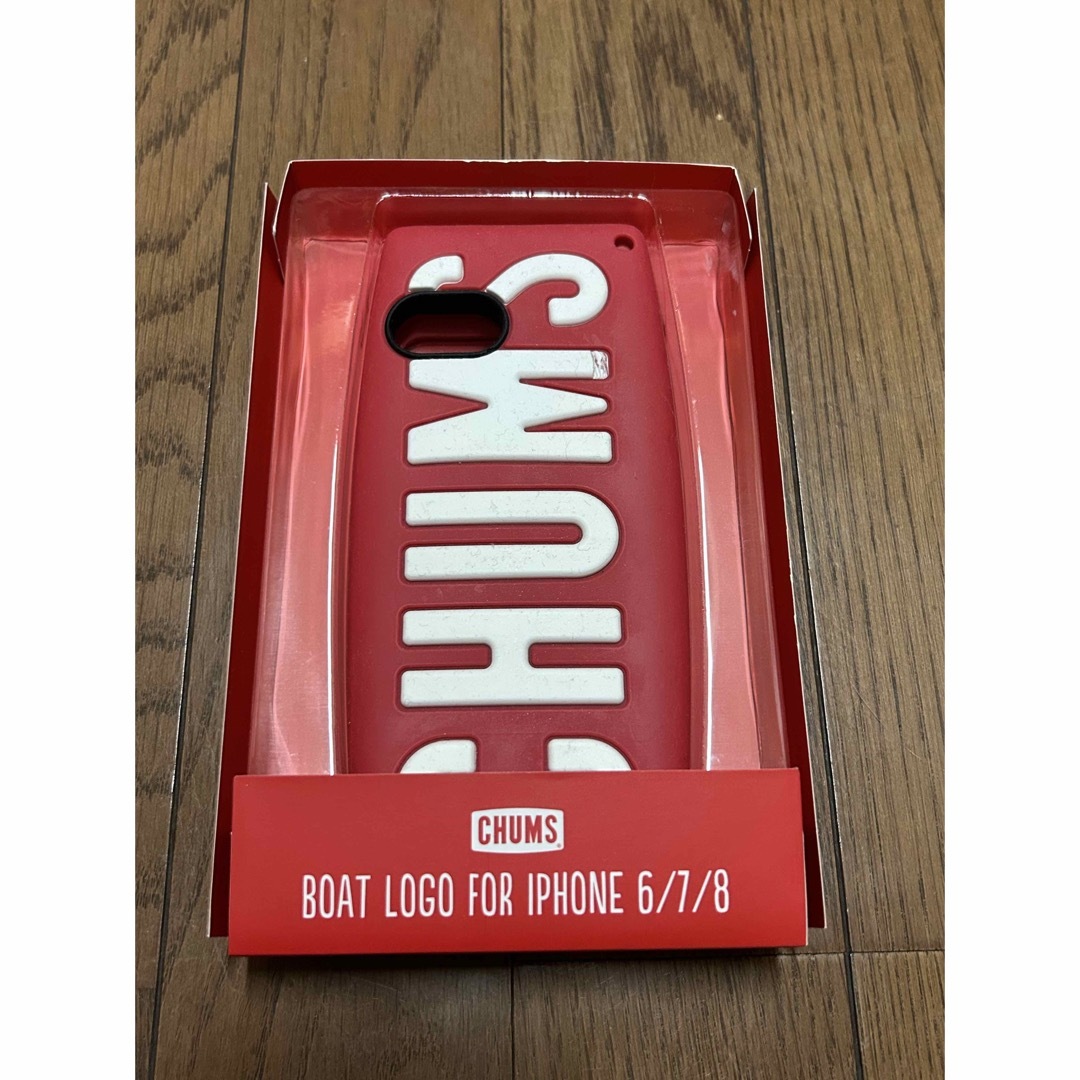 CHUMS(チャムス)のポーチチャムス：ボートロゴ For iPhone 6/7/8 CH62-1270 スマホ/家電/カメラのスマホアクセサリー(モバイルケース/カバー)の商品写真