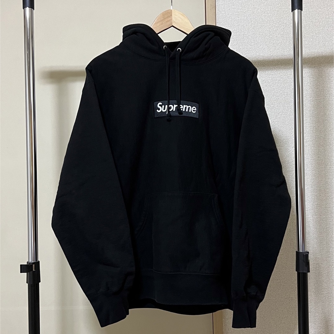 Box Logo Hooded Sweatshirt 黒 M